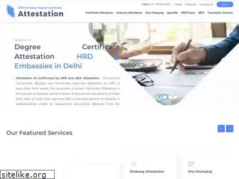 hrd-embassy-degree-certificate-attestation.com