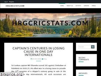 hrgcricstats.com