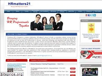 hrmatters21.net