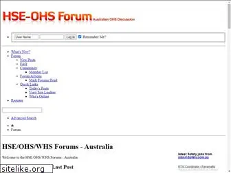 hseforum.com.au