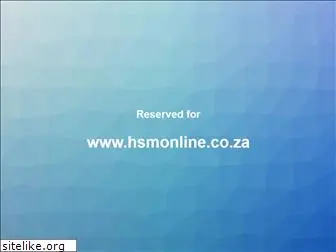 hsmonline.co.za