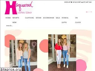 hsquaredladieswear.com