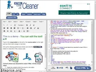 html-cleaner.com