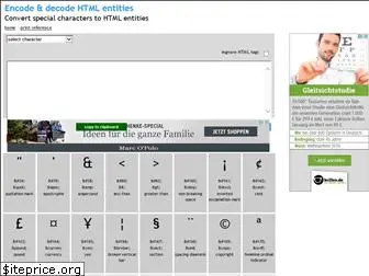 html-entities.org