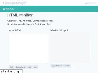 html-minifier.com