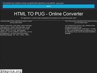 html-to-pug.com