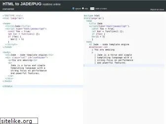 html2jade.org
