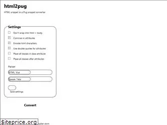 html2pug.vercel.app