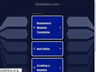 html5admin.com