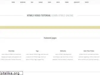 html5videotutorial.com