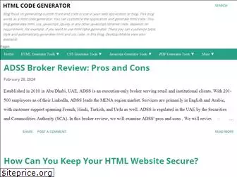 htmlcodegenerator-tools.com