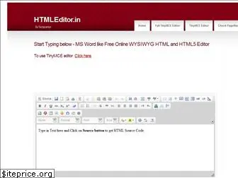 htmleditor.in
