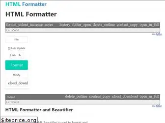 htmlformatter.net