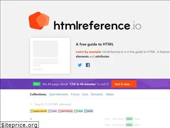 htmlreference.io