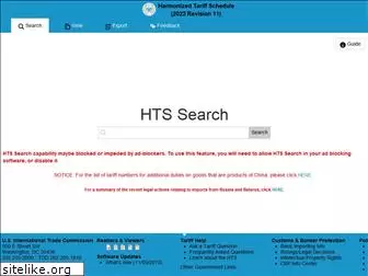 hts.usitc.gov