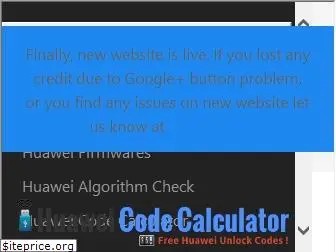 huaweicodecalculator.com