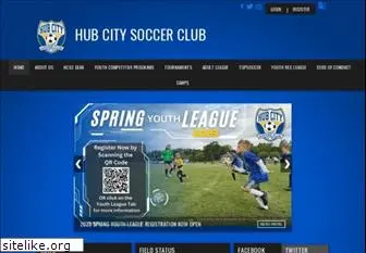 hubcitysoccerclub.com