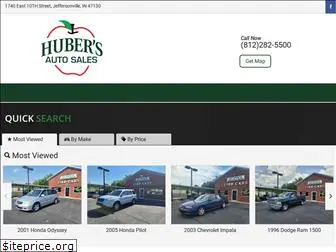 hubersautosale.com