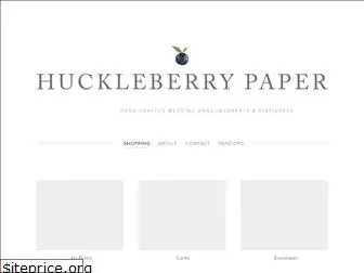huckleberrypaper.com