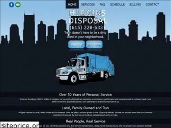 hudginsdisposal.com