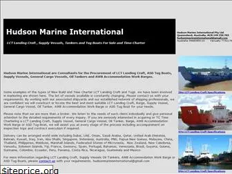 hudsonmarineinternational.com