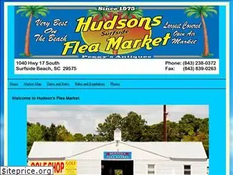 hudsonssurfsidefleamarket.com