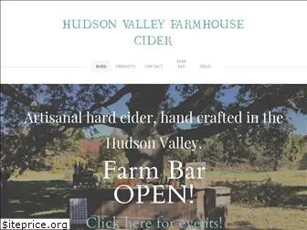 hudsonvalleyfarmhousecider.com