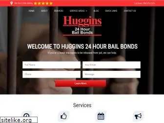 huggins24hourbailbonds.com