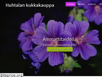 huhtalankukkakauppa.fi