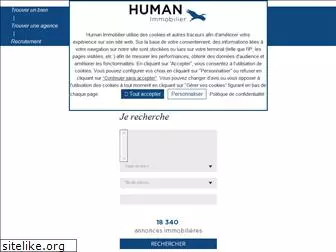 human-immobilier.fr