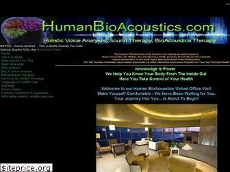 humanbioacoustics.com