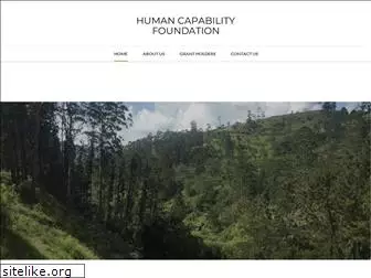 humancapabilityfoundation.com
