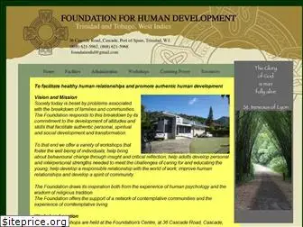 humandevelopment-tt.org