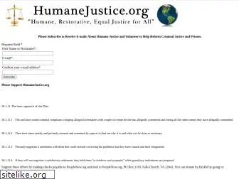 humanejustice.org