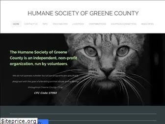 humanesocietygreenecounty.com