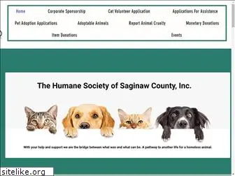 humanesocietyofsaginawcounty.org