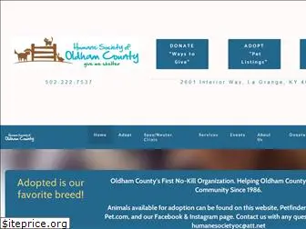 humanesocietyoldhamcounty.com