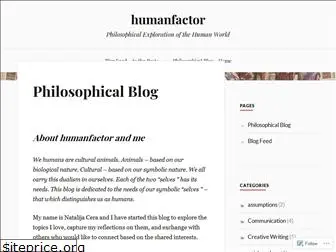 humanfactor.blog