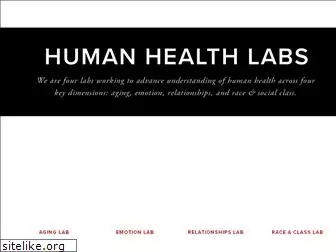 humanhealthlabs.org