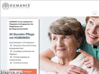 humanis-pflege.de