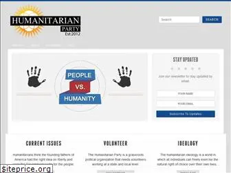 humanitarianparty.org