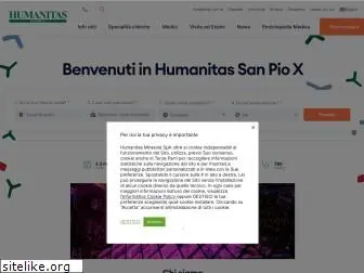 humanitas-sanpiox.it