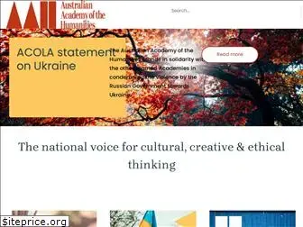 humanities.org.au