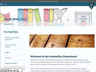 humanities.waketech.edu