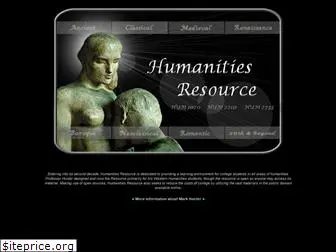 humanitiesresource.com