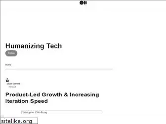 humanizing.tech