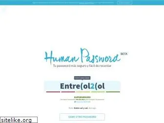 humanpassword.es