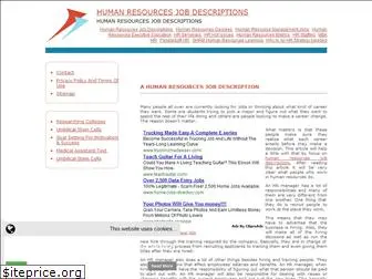 humanresourcesjobdescriptions.biz