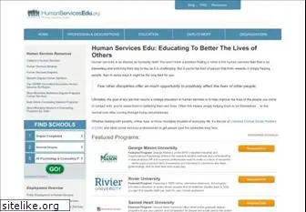 humanservicesedu.org