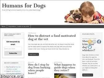 humansfordogs.com